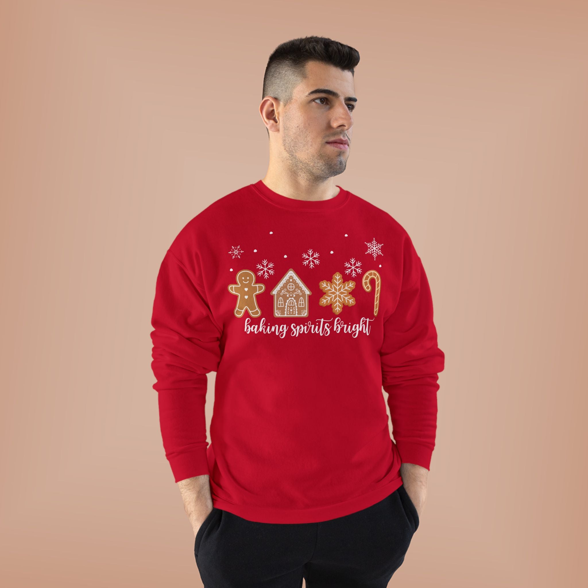 Baking Spirits Bright Gingerbread Dream Unisex EcoSmart® Crewneck Sweatshirt