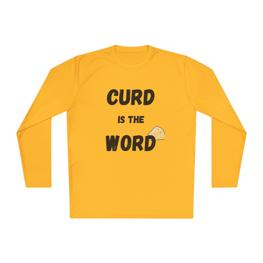 Curd is the Word Long Sleeve Tee, Fun Dairy T-Shirt for Cheese Lovers, Gifts for Foodies, Unisex Lightweight Shirt, Casual Everyday [...]