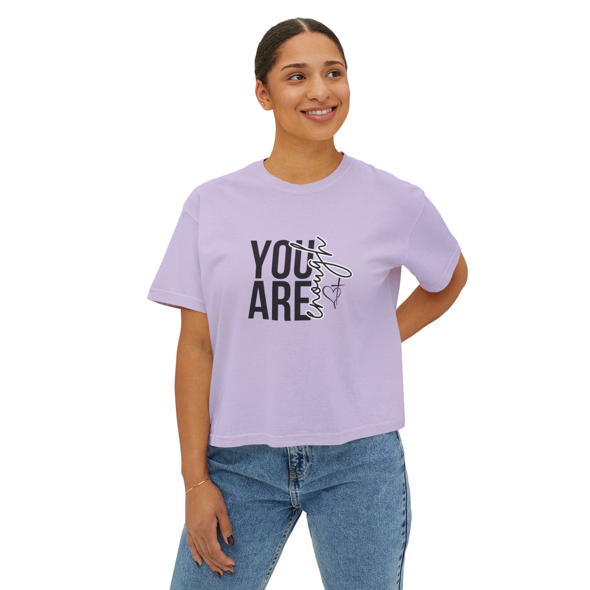 You Are Enough Boxy T