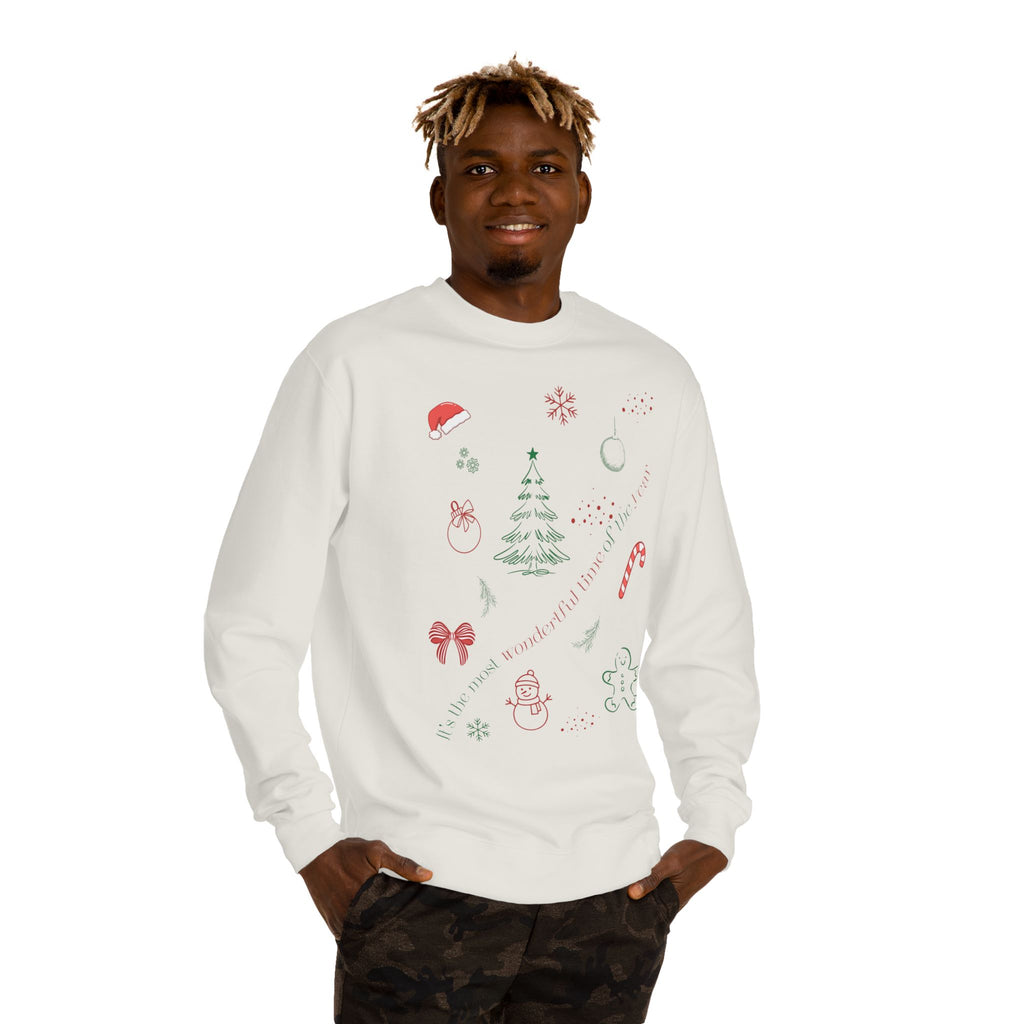 Holiday Sweatshirt with Fun Christmas Designs