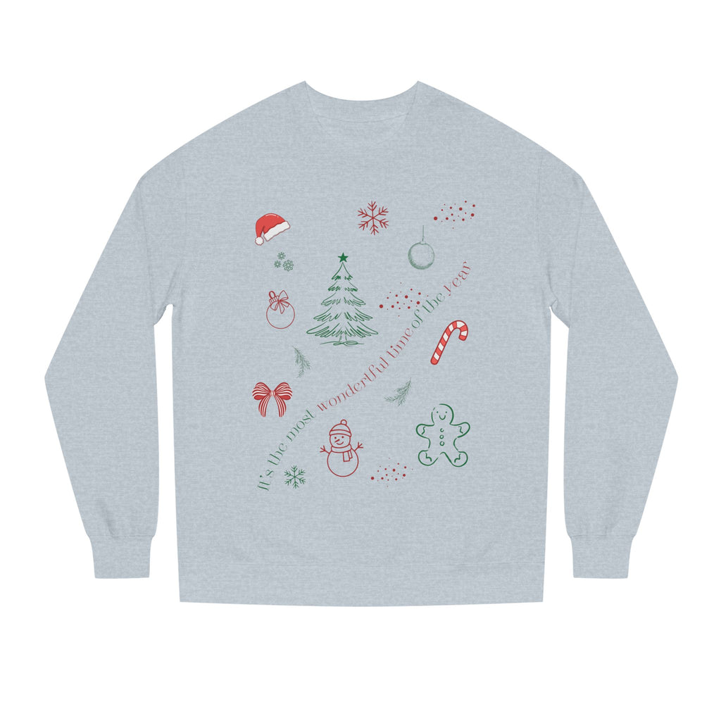 Holiday Sweatshirt with Fun Christmas Designs
