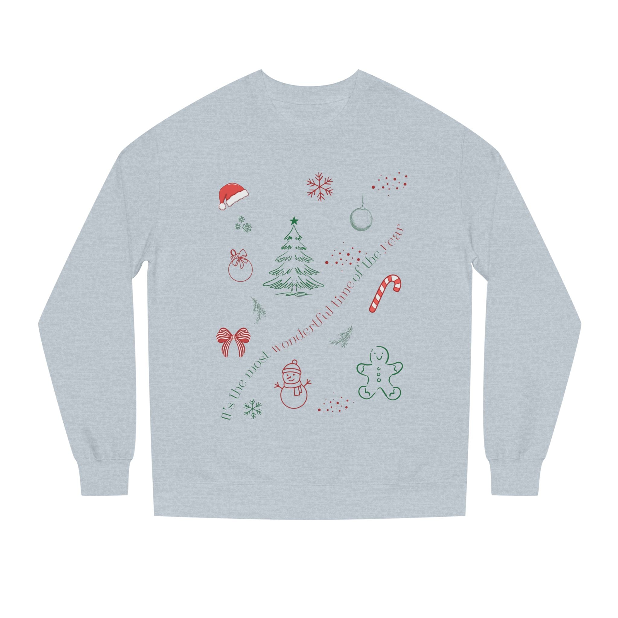 Holiday Sweatshirt with Fun Christmas Designs