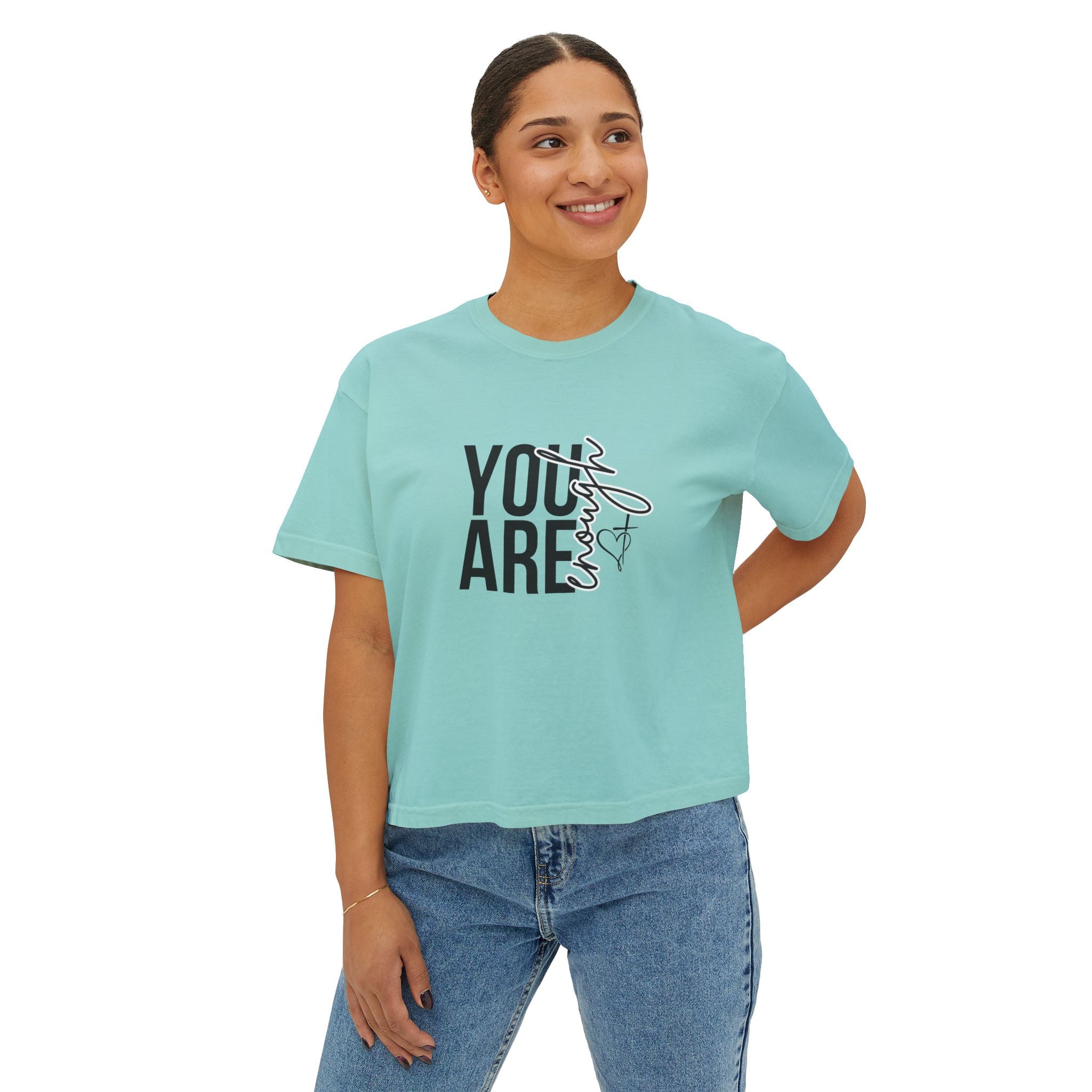 You Are Enough Boxy T