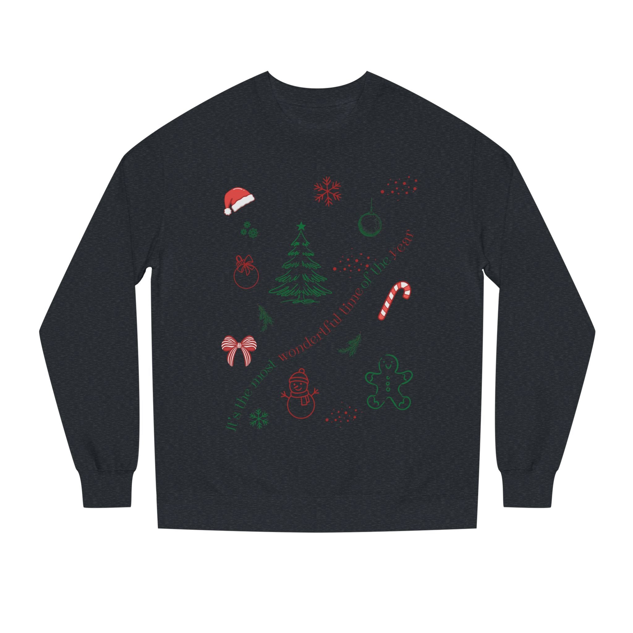 Holiday Sweatshirt with Fun Christmas Designs