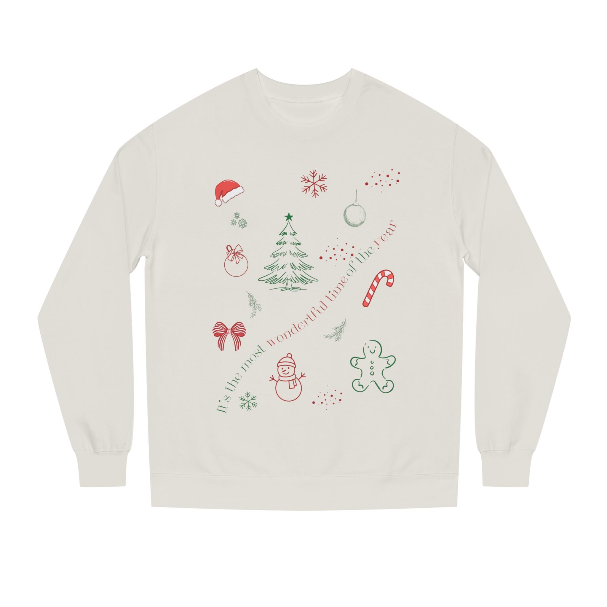 Holiday Sweatshirt with Fun Christmas Designs
