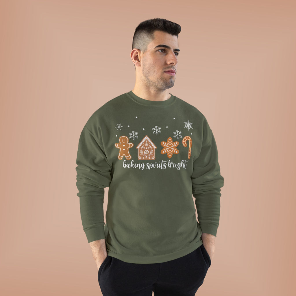 Baking Spirits Bright Gingerbread Dream Unisex EcoSmart® Crewneck Sweatshirt