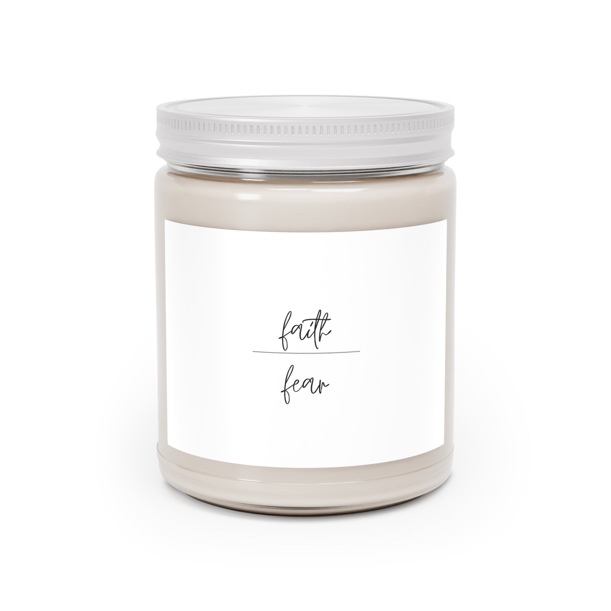 Faith Over Fear Scented Soy Candle - Faith Over Fear, 9oz