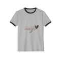 You Are Enough Cheetah Heart Ringer T