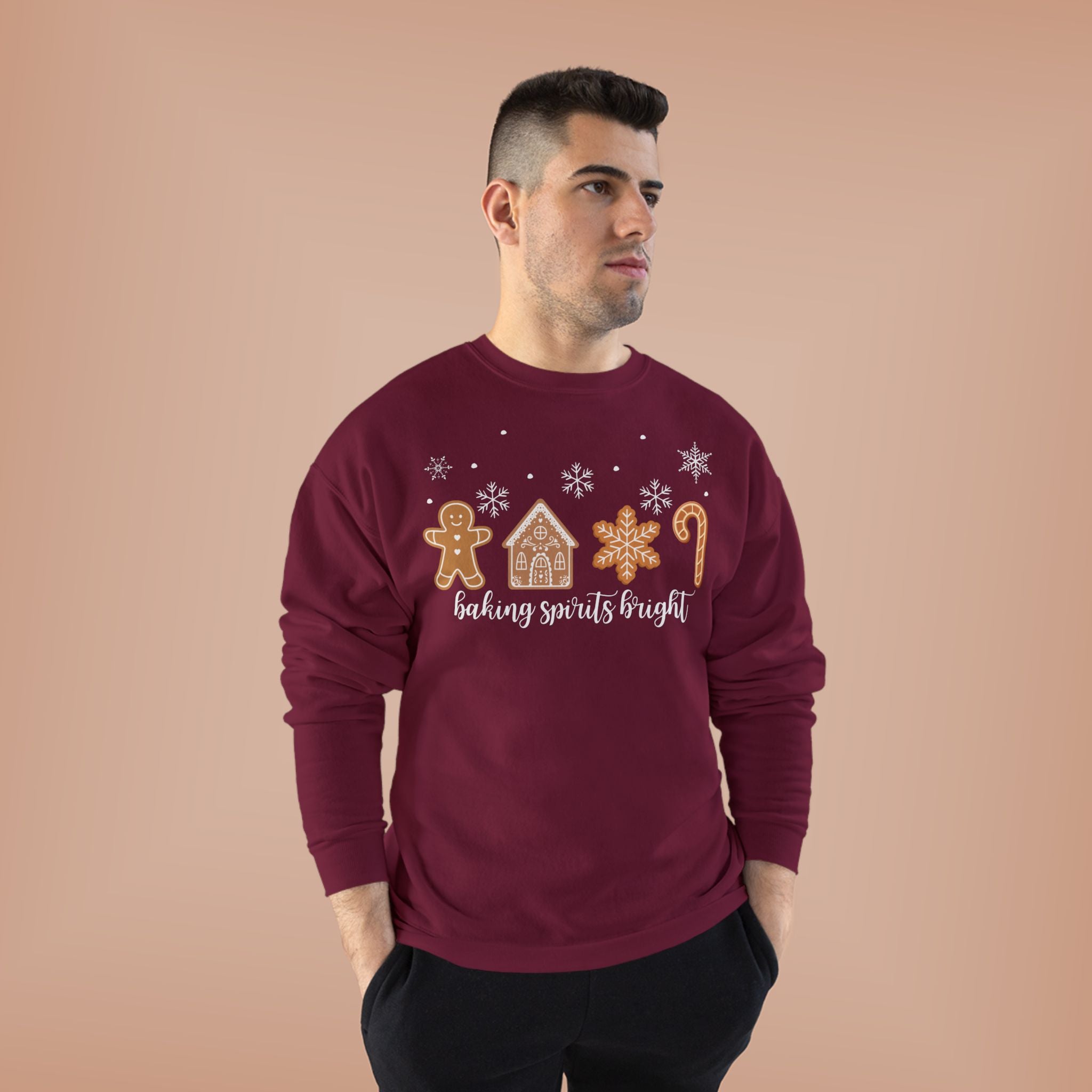 Baking Spirits Bright Gingerbread Dream Unisex EcoSmart® Crewneck Sweatshirt