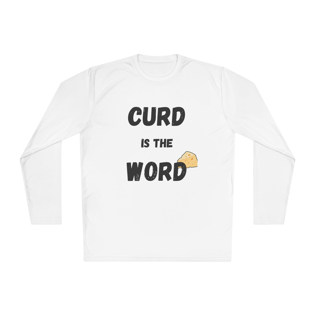 Curd is the Word Long Sleeve Tee, Fun Dairy T-Shirt for Cheese Lovers, Gifts for Foodies, Unisex Lightweight Shirt, Casual Everyday [...]