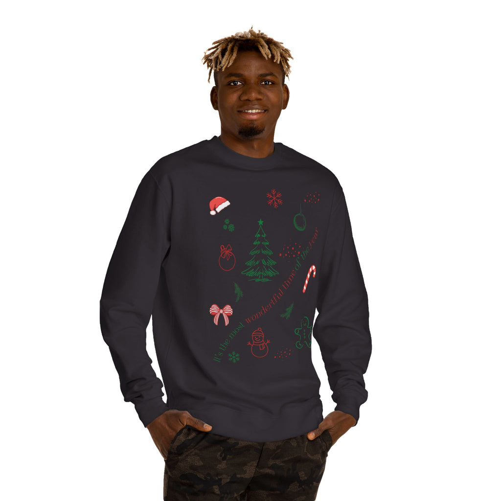 Holiday Sweatshirt with Fun Christmas Designs