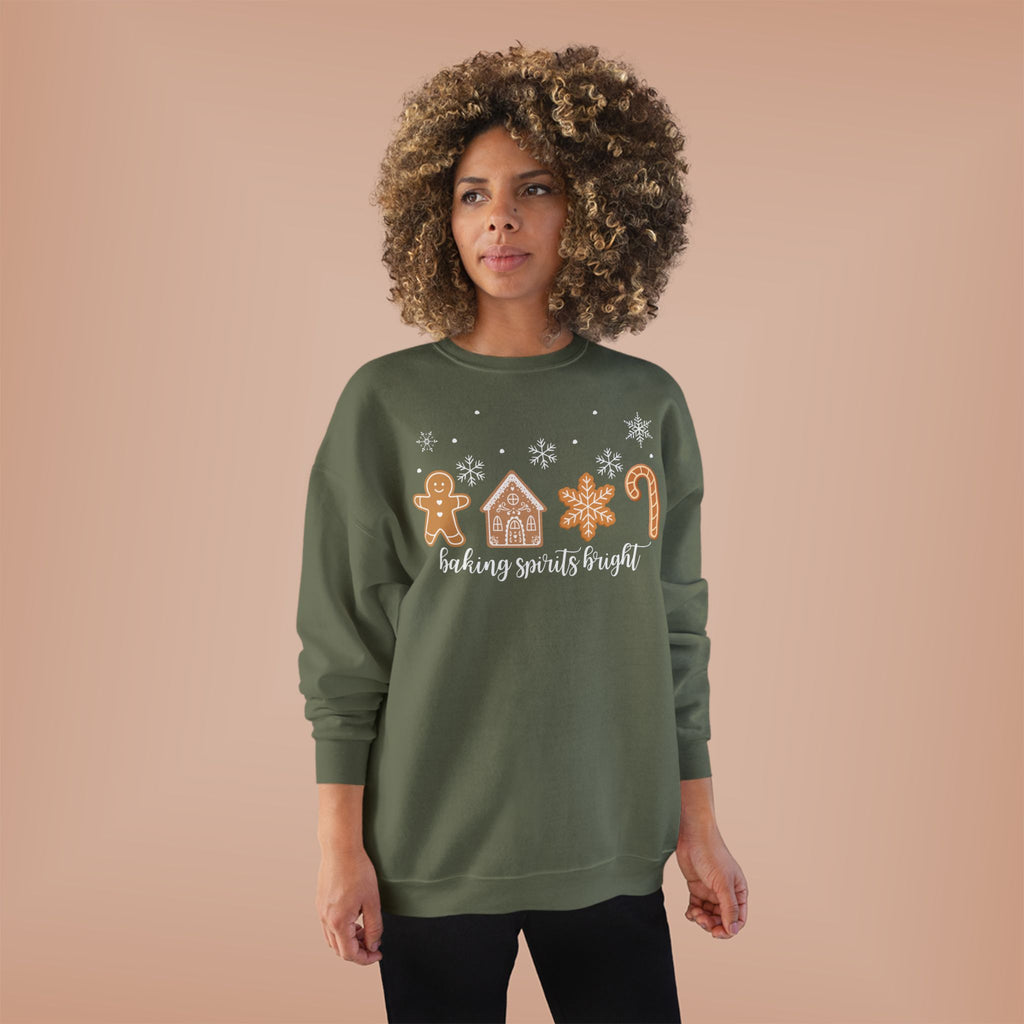 Baking Spirits Bright Gingerbread Dream Unisex EcoSmart® Crewneck Sweatshirt