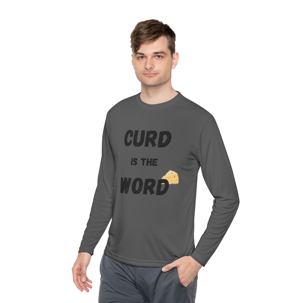 Curd is the Word Long Sleeve Tee, Fun Dairy T-Shirt for Cheese Lovers, Gifts for Foodies, Unisex Lightweight Shirt, Casual Everyday [...]