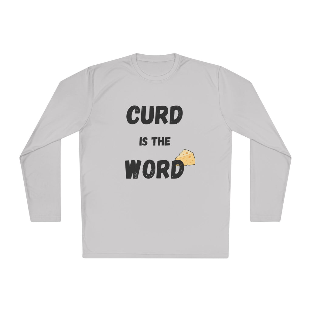 Curd is the Word Long Sleeve Tee, Fun Dairy T-Shirt for Cheese Lovers, Gifts for Foodies, Unisex Lightweight Shirt, Casual Everyday [...]