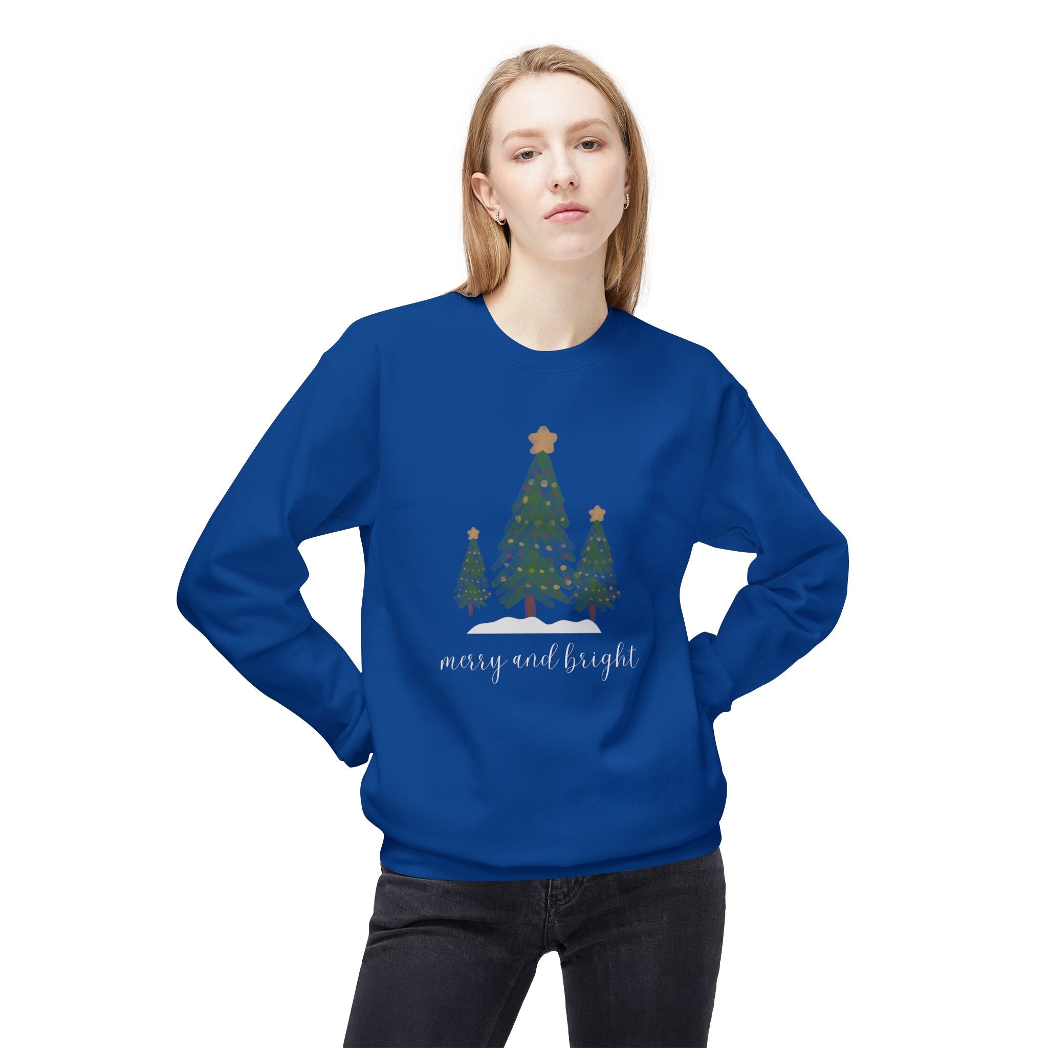 Merry and Bright Christmas Sweatshirt
