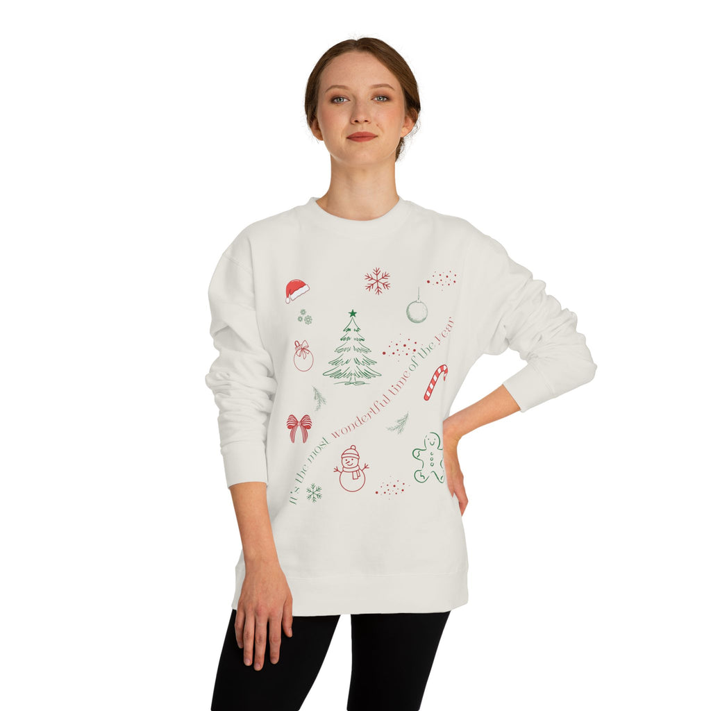 Holiday Sweatshirt with Fun Christmas Designs