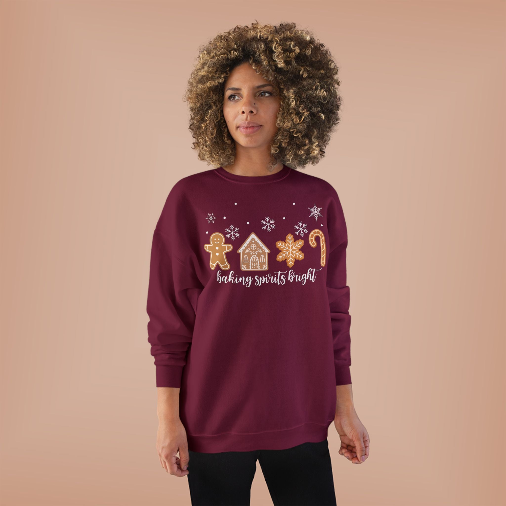 Baking Spirits Bright Gingerbread Dream Unisex EcoSmart® Crewneck Sweatshirt