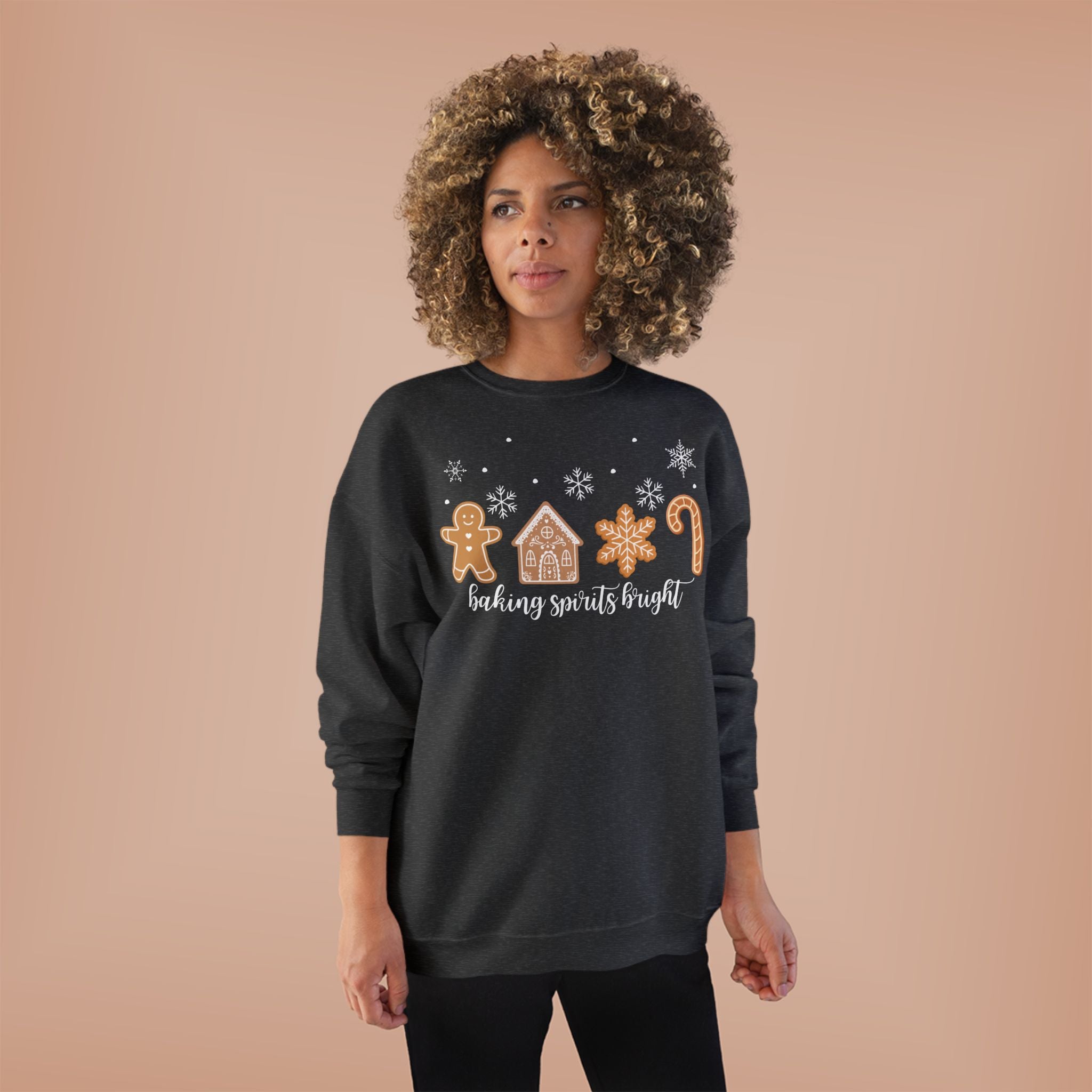 Baking Spirits Bright Gingerbread Dream Unisex EcoSmart® Crewneck Sweatshirt