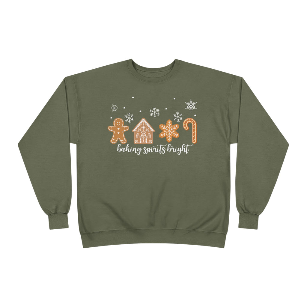 Baking Spirits Bright Gingerbread Dream Unisex EcoSmart® Crewneck Sweatshirt