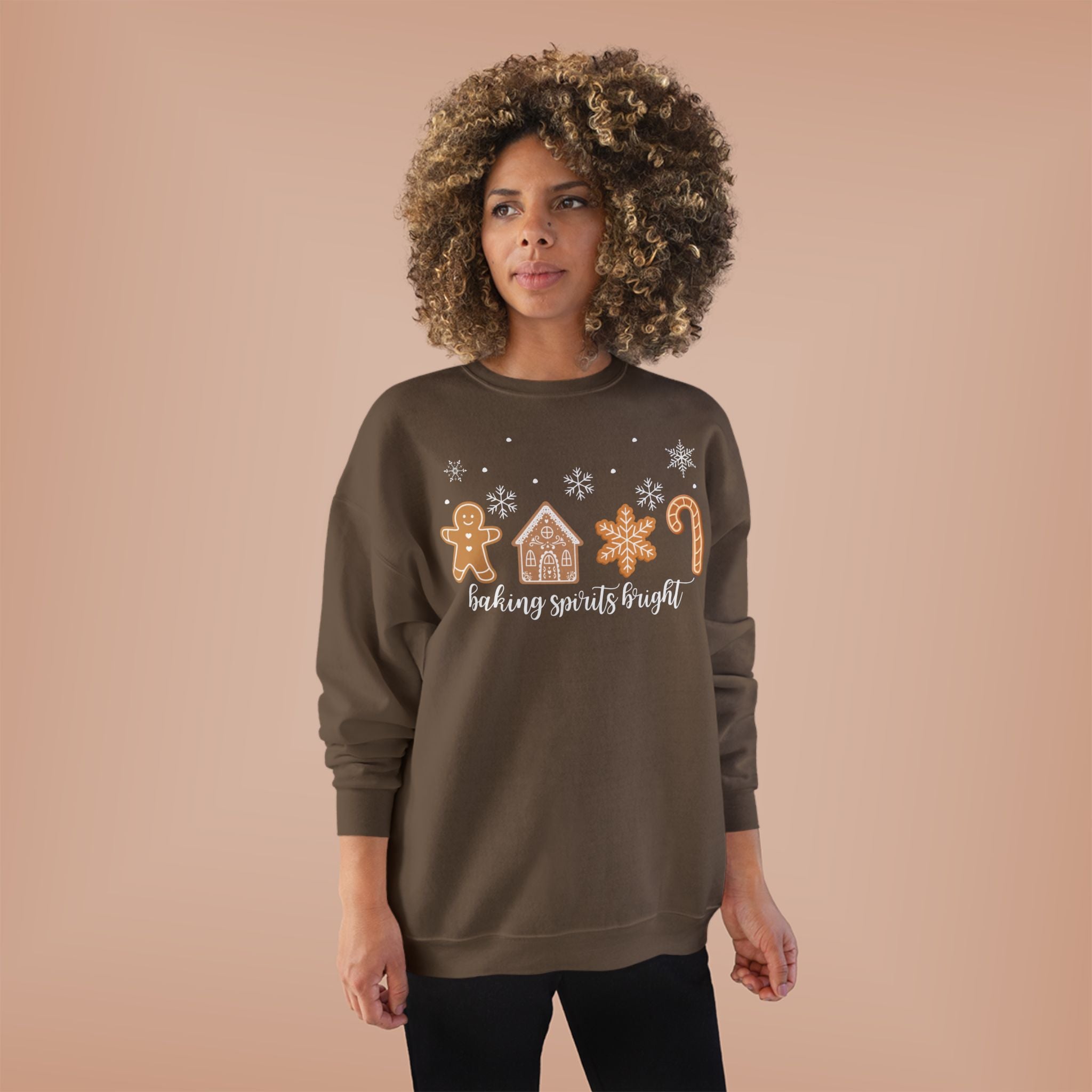 Baking Spirits Bright Gingerbread Dream Unisex EcoSmart® Crewneck Sweatshirt