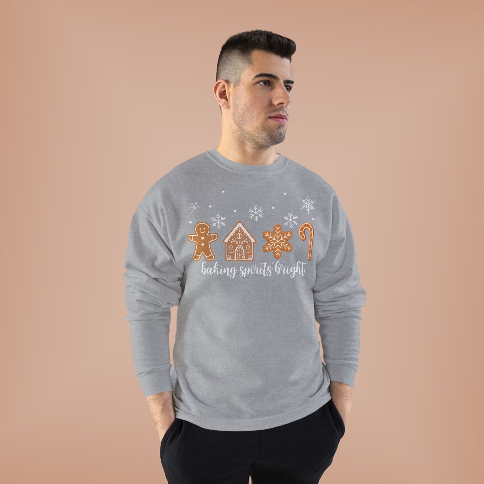 Baking Spirits Bright Gingerbread Dream Unisex EcoSmart® Crewneck Sweatshirt