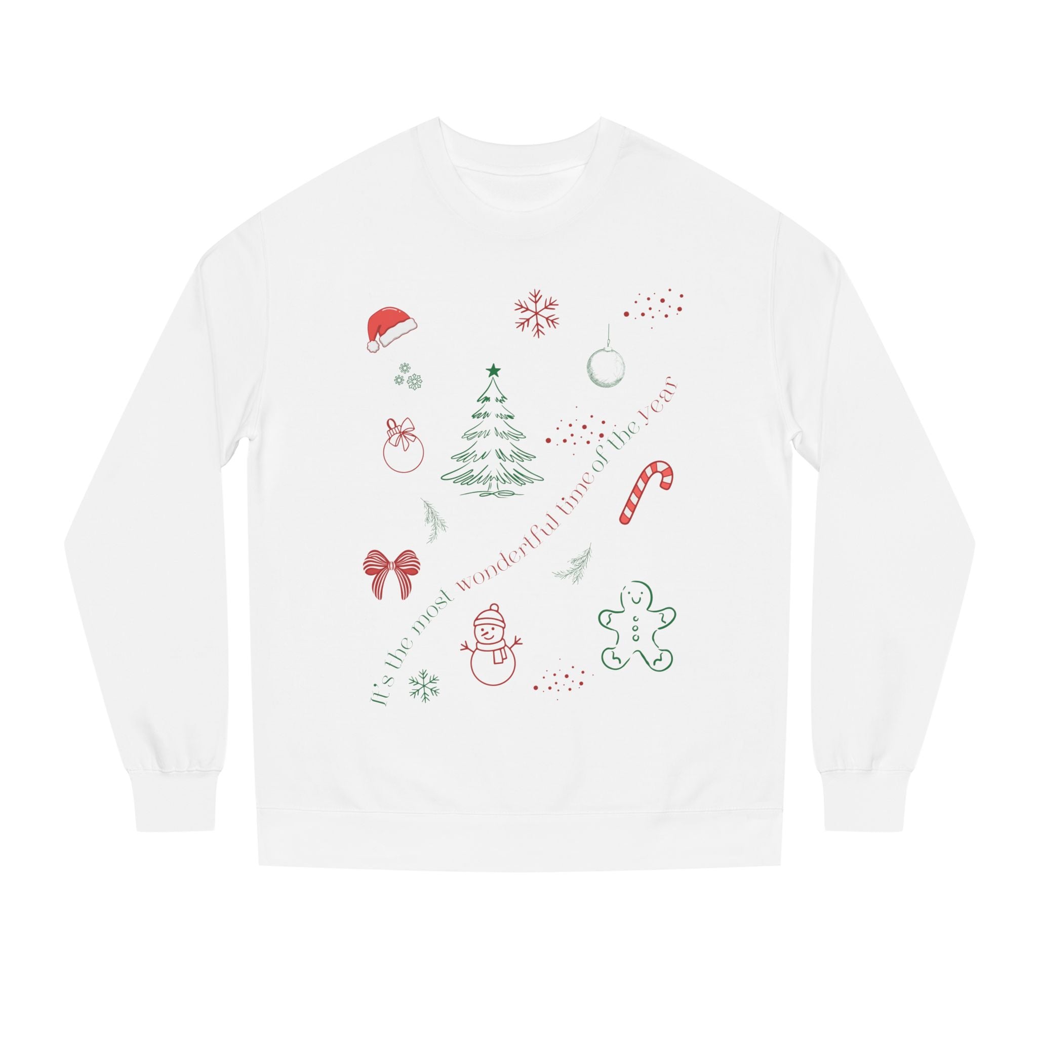 Holiday Sweatshirt with Fun Christmas Designs