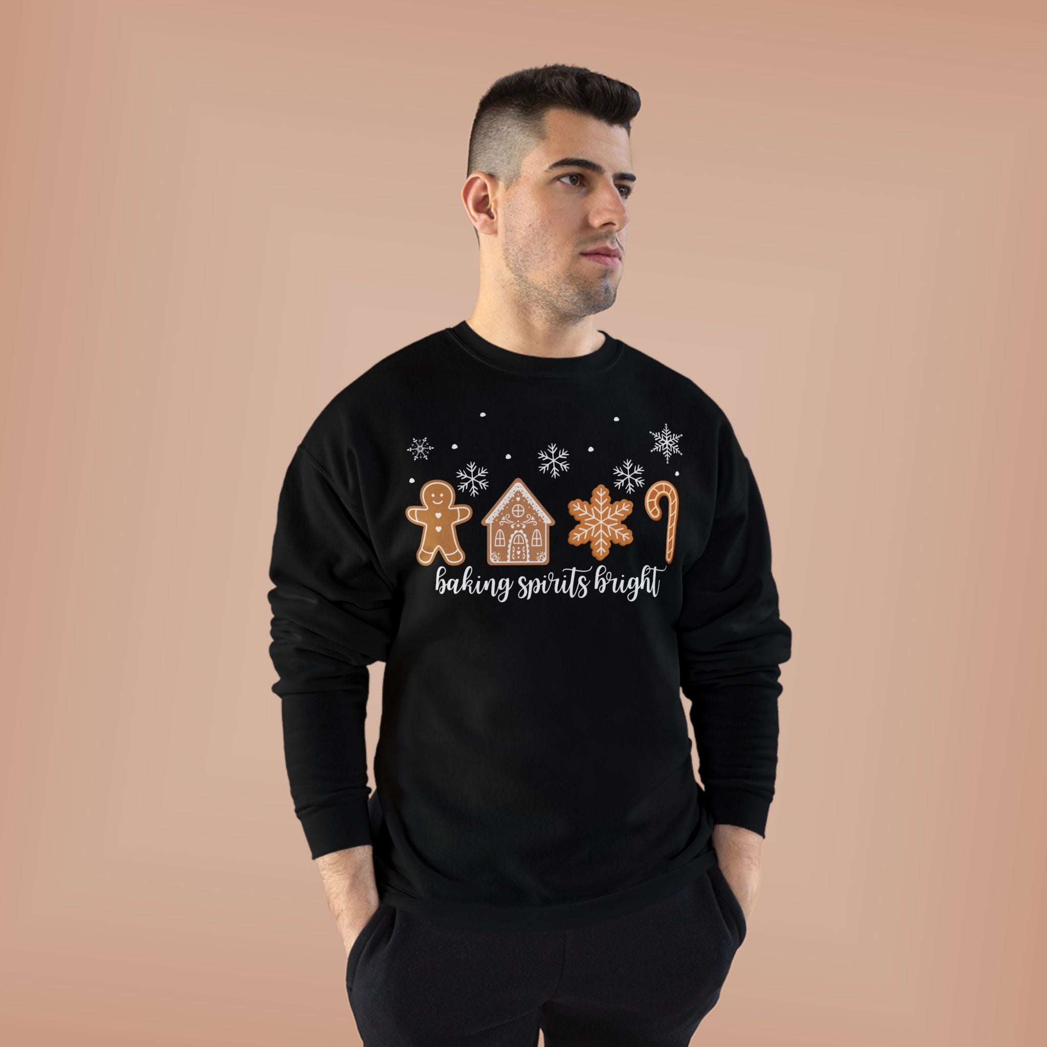 Baking Spirits Bright Gingerbread Dream Unisex EcoSmart® Crewneck Sweatshirt