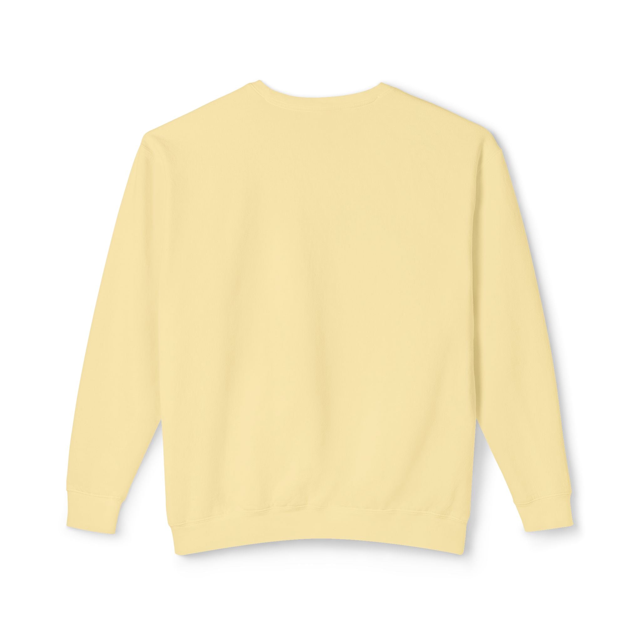 Green & Yellow Heartfelt Lightweight Crewneck Sweatshirt