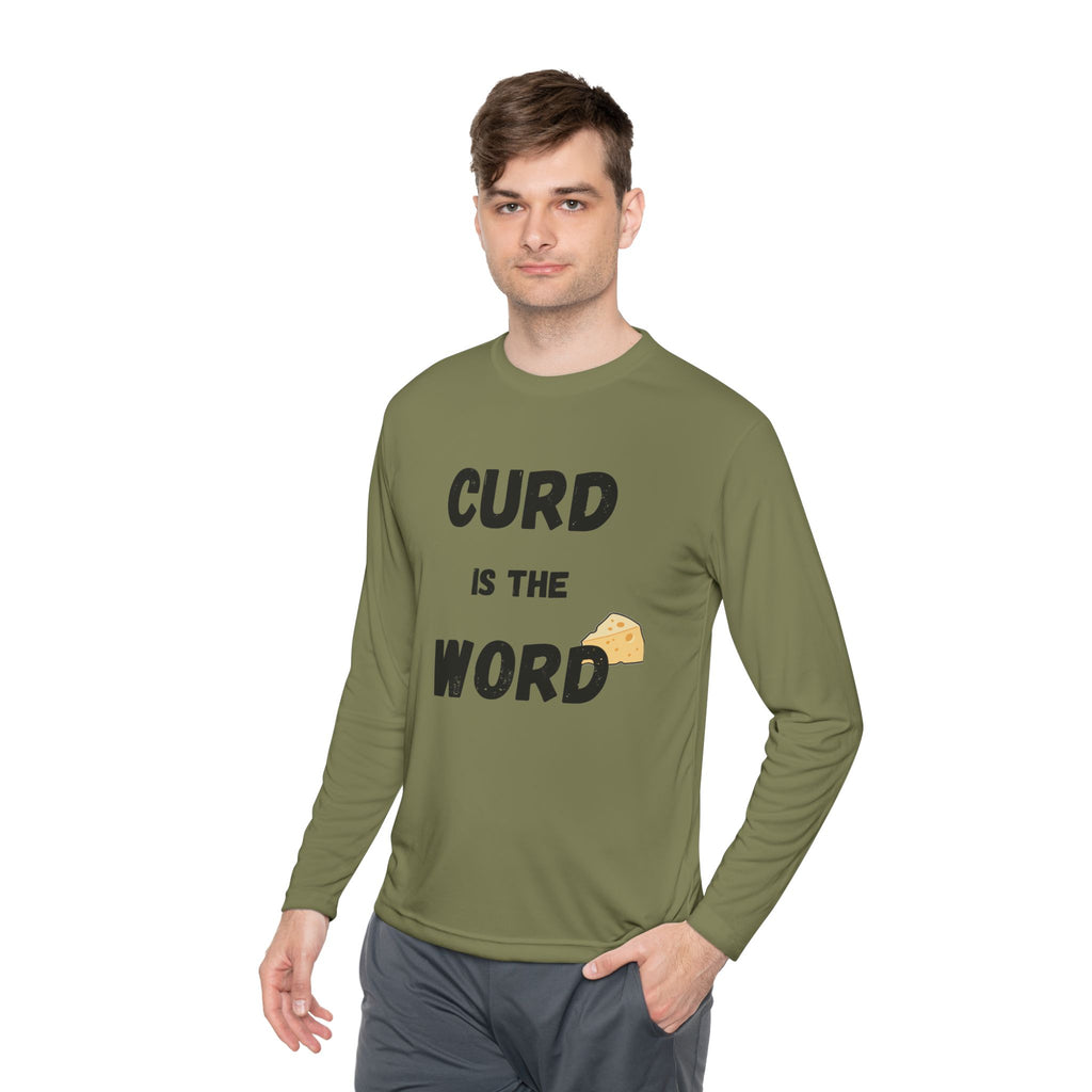 Curd is the Word Long Sleeve Tee, Fun Dairy T-Shirt for Cheese Lovers, Gifts for Foodies, Unisex Lightweight Shirt, Casual Everyday [...]