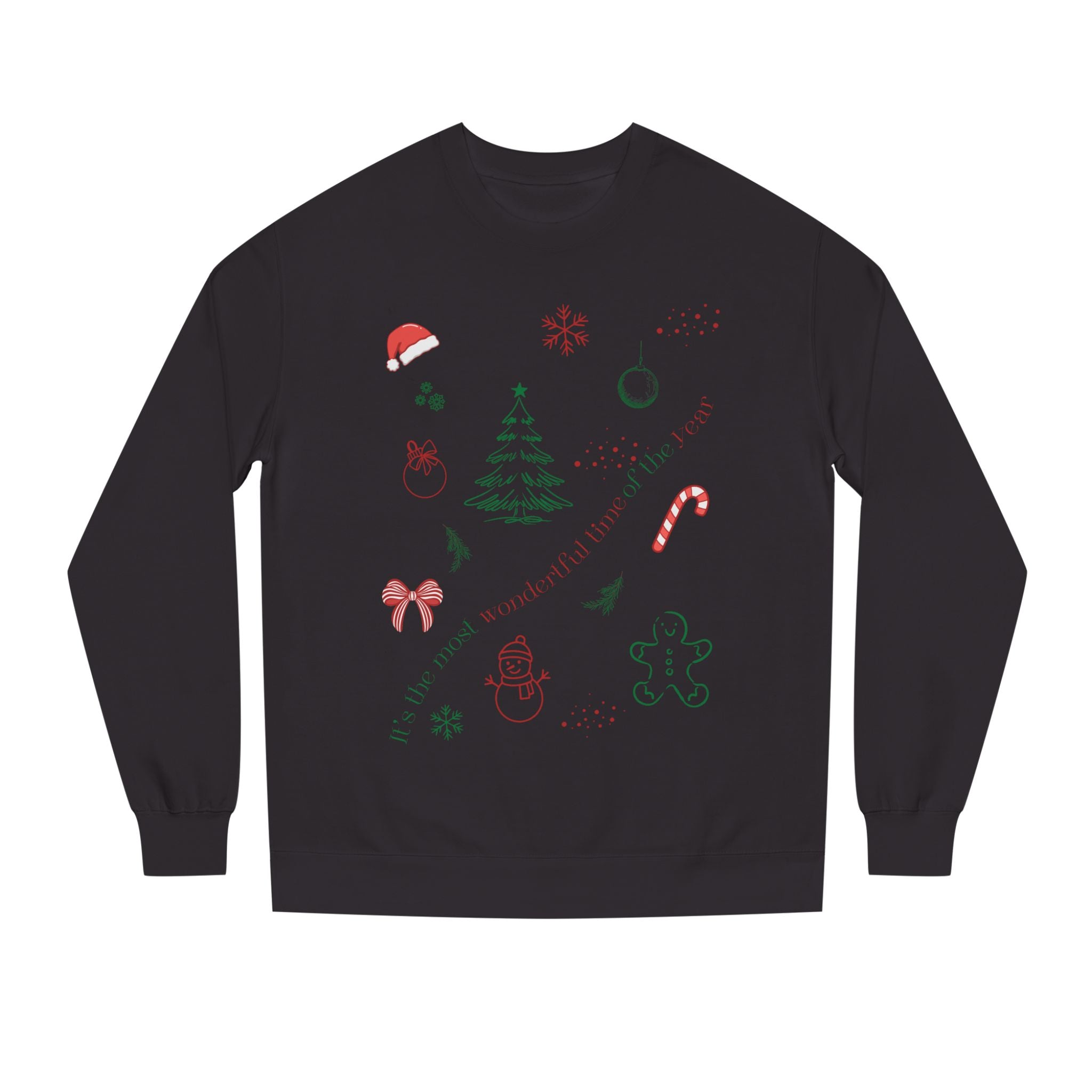 Holiday Sweatshirt with Fun Christmas Designs