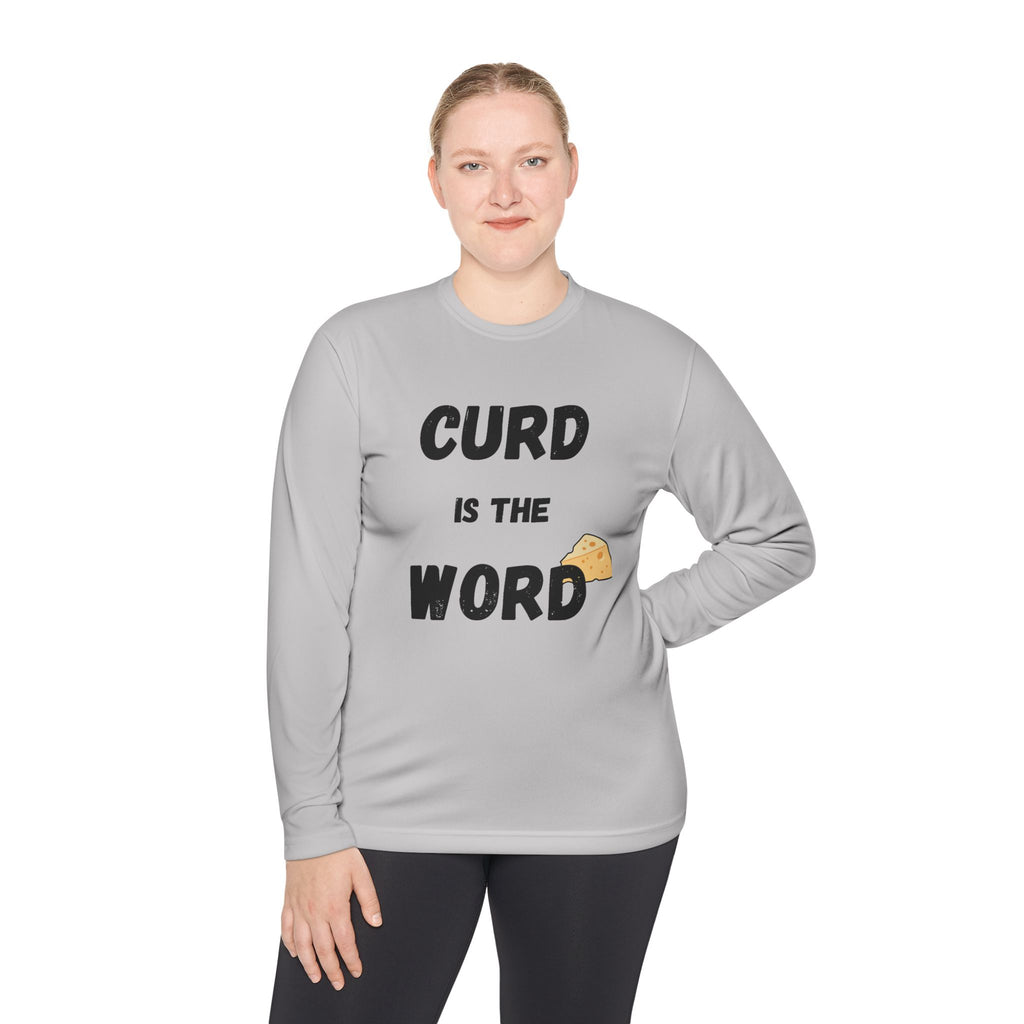 Curd is the Word Long Sleeve Tee, Fun Dairy T-Shirt for Cheese Lovers, Gifts for Foodies, Unisex Lightweight Shirt, Casual Everyday [...]