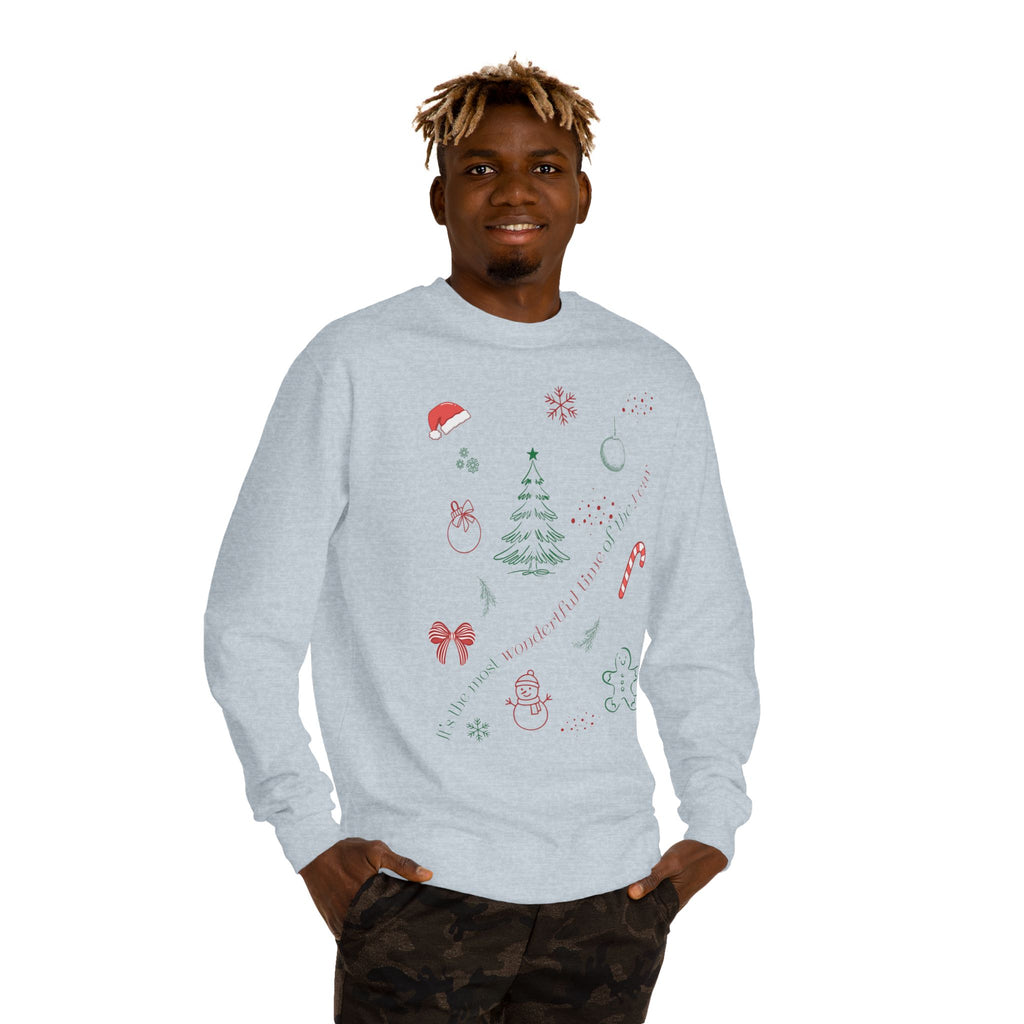 Holiday Sweatshirt with Fun Christmas Designs