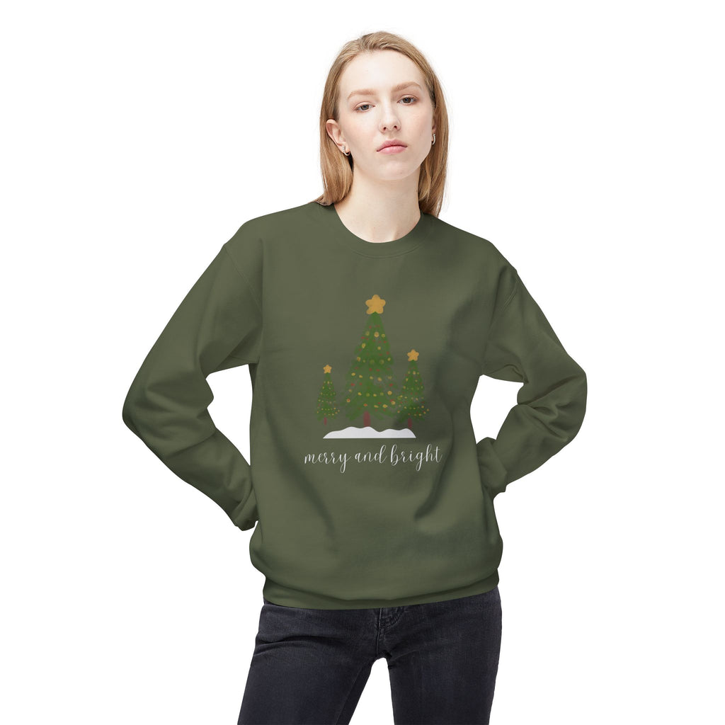 Merry and Bright Christmas Sweatshirt