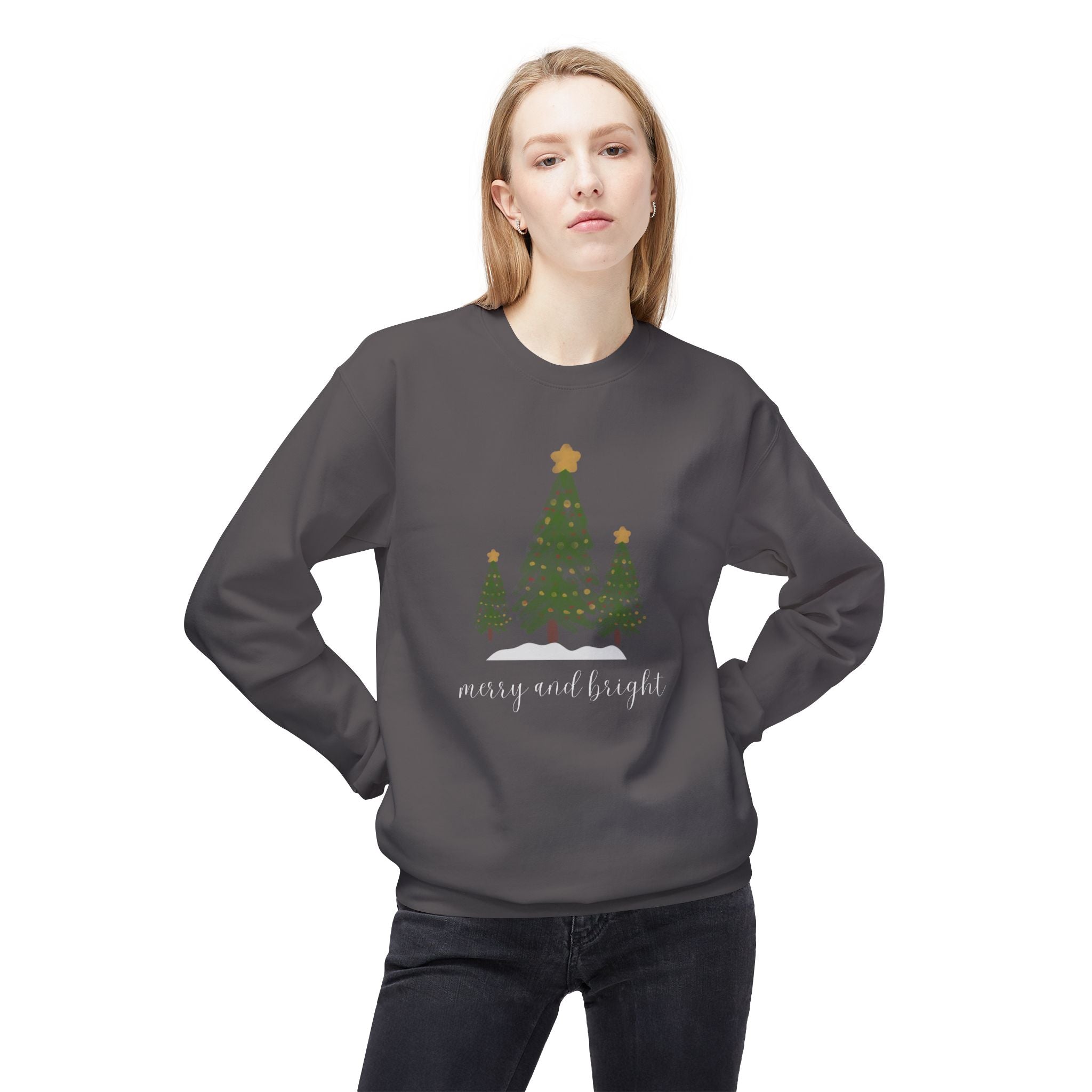 Merry and Bright Christmas Sweatshirt