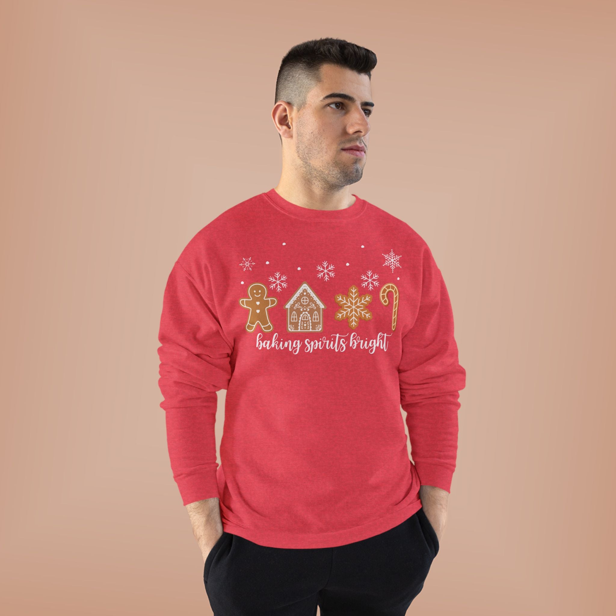 Baking Spirits Bright Gingerbread Dream Unisex EcoSmart® Crewneck Sweatshirt
