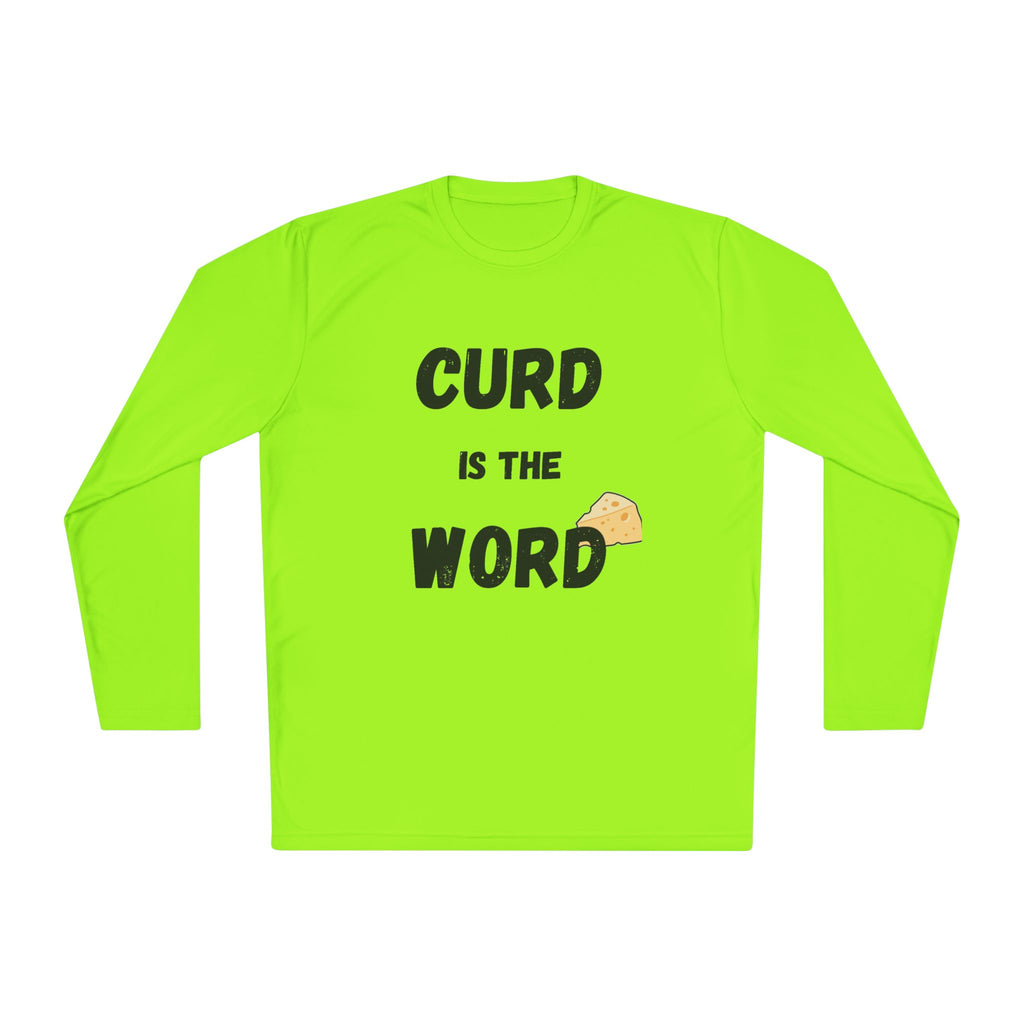 Curd is the Word Long Sleeve Tee, Fun Dairy T-Shirt for Cheese Lovers, Gifts for Foodies, Unisex Lightweight Shirt, Casual Everyday [...]
