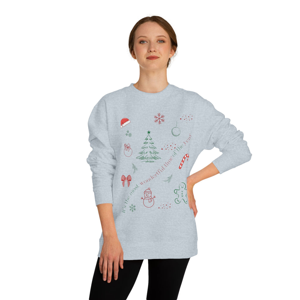 Holiday Sweatshirt with Fun Christmas Designs