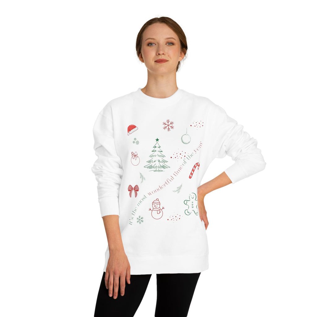 Holiday Sweatshirt with Fun Christmas Designs