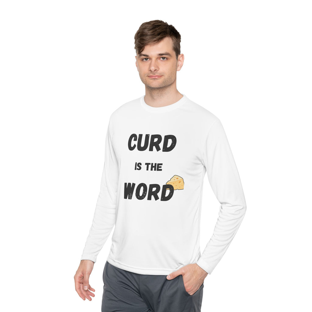 Curd is the Word Long Sleeve Tee, Fun Dairy T-Shirt for Cheese Lovers, Gifts for Foodies, Unisex Lightweight Shirt, Casual Everyday [...]