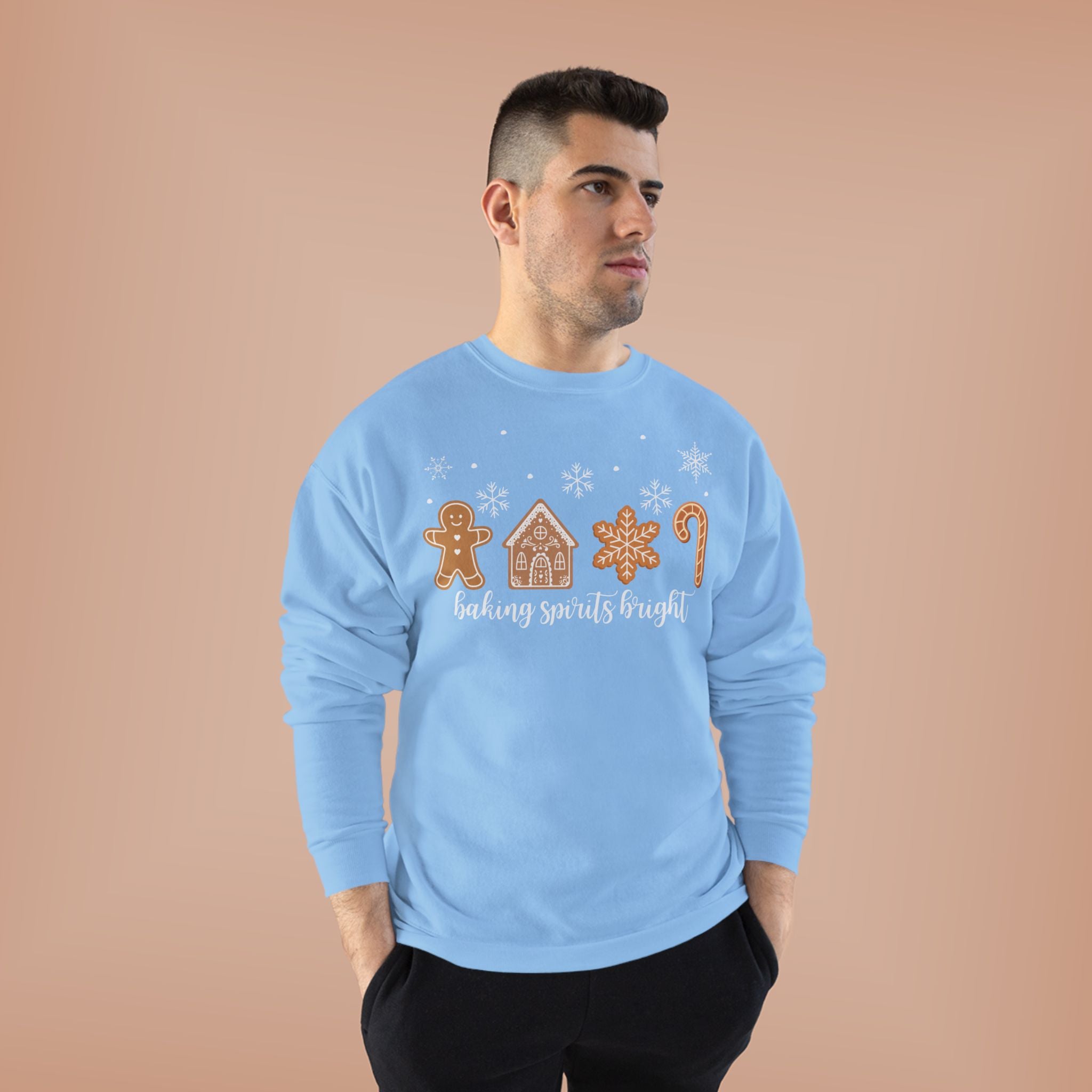 Baking Spirits Bright Gingerbread Dream Unisex EcoSmart® Crewneck Sweatshirt