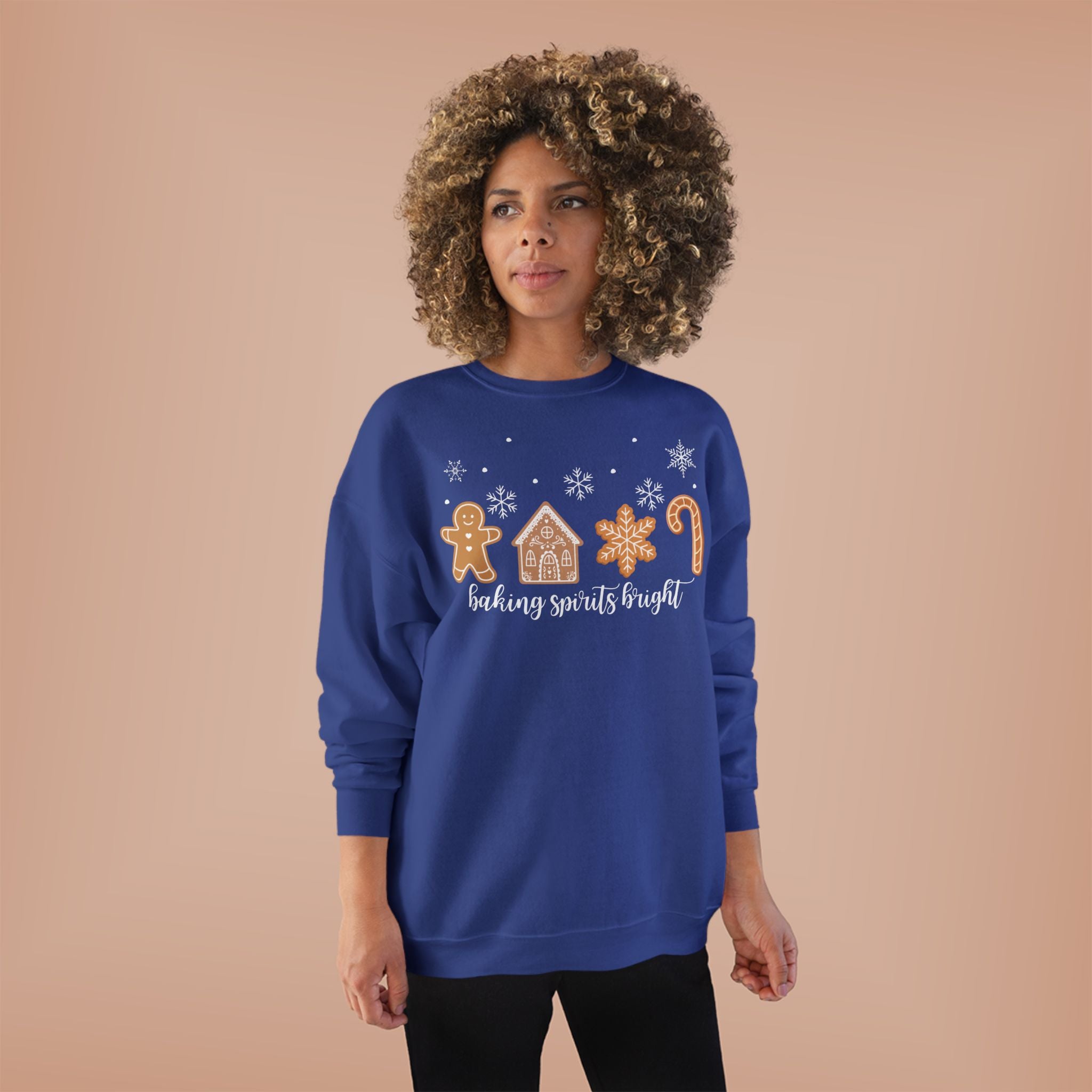 Baking Spirits Bright Gingerbread Dream Unisex EcoSmart® Crewneck Sweatshirt