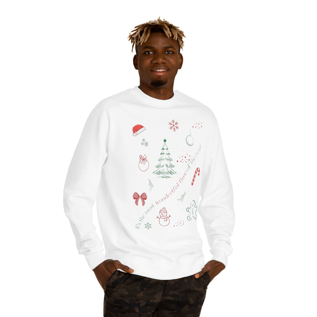 Holiday Sweatshirt with Fun Christmas Designs