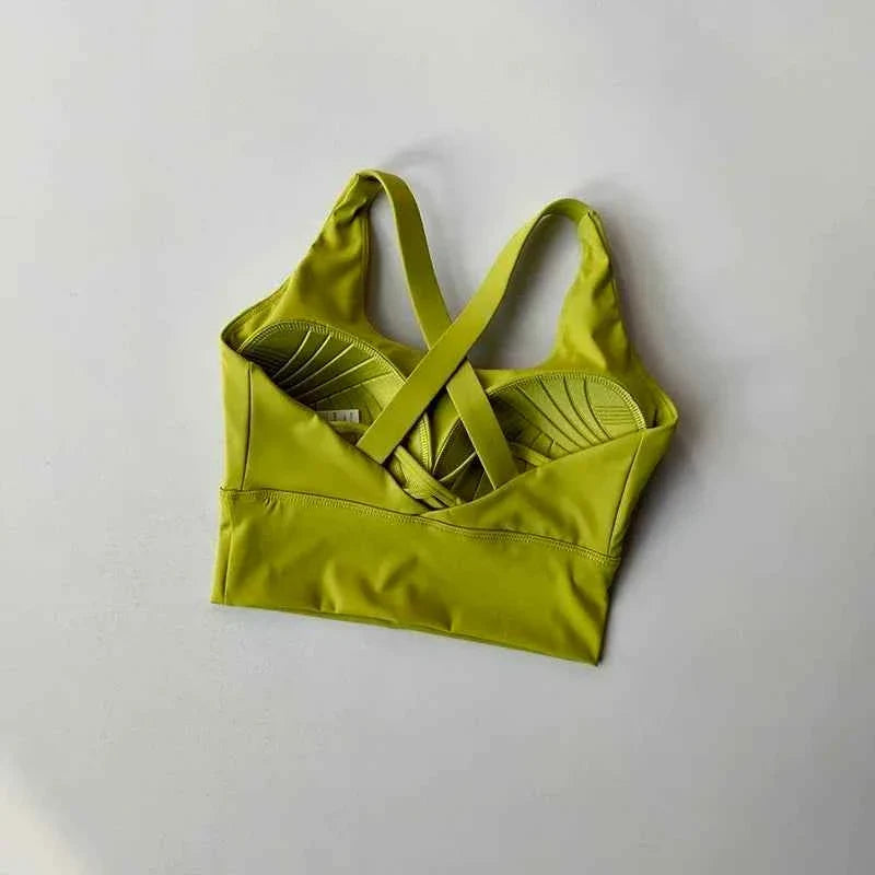 Shockproof High-Intensity Exercise Fitness Bra
