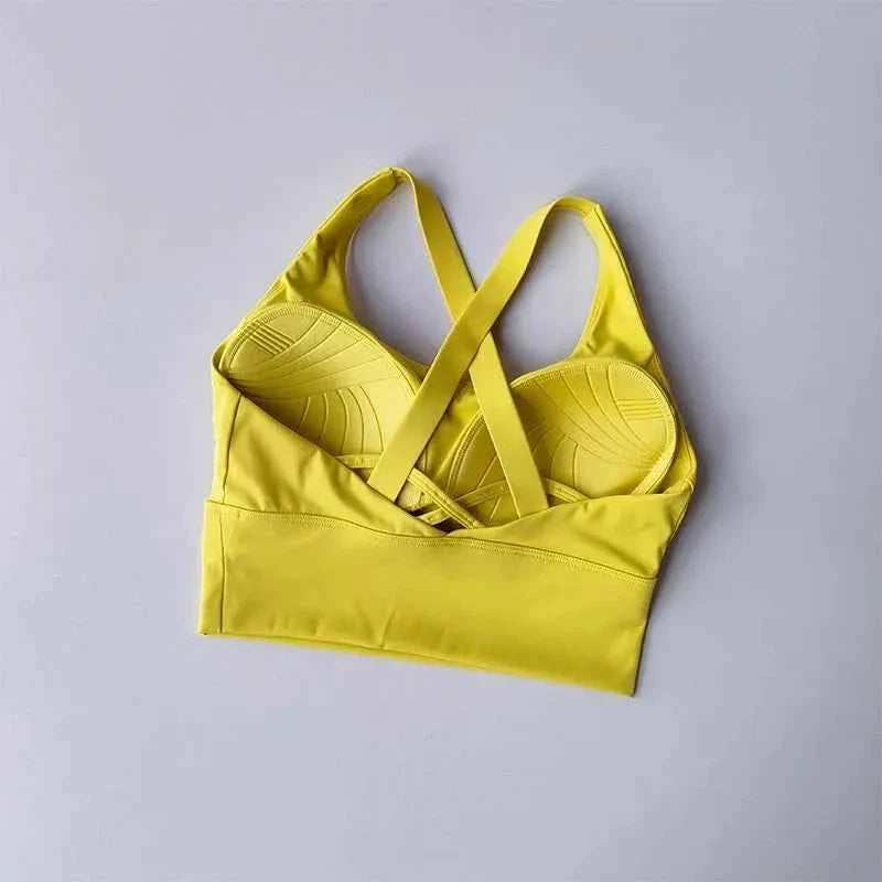 Shockproof High-Intensity Exercise Fitness Bra