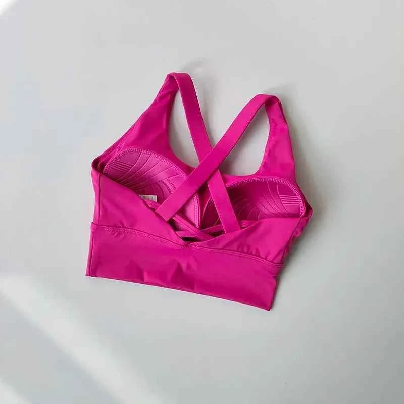 Shockproof High-Intensity Exercise Fitness Bra
