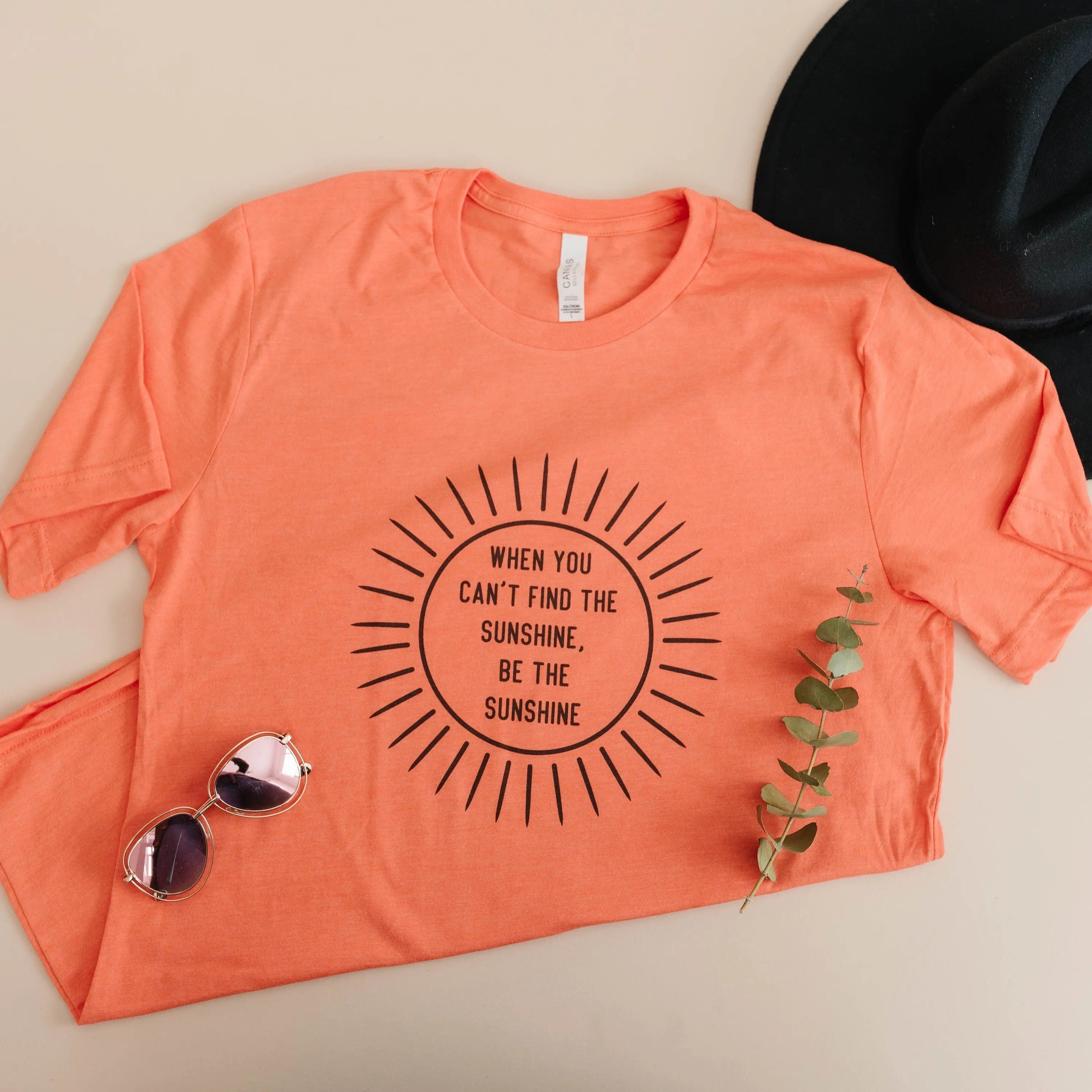Spring Shirt, Inspirational quotes about life, Sunshine T-shirt for her, inspirational shirts, mental health tshirt women