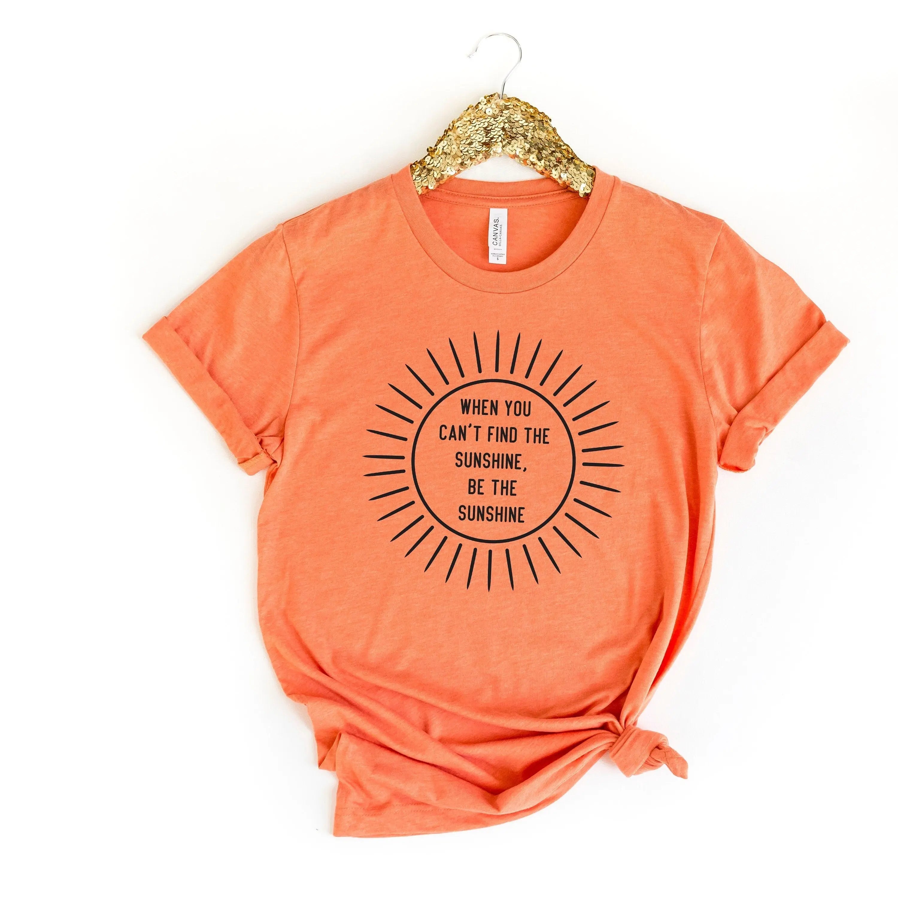Spring Shirt, Inspirational quotes about life, Sunshine T-shirt for her, inspirational shirts, mental health tshirt women